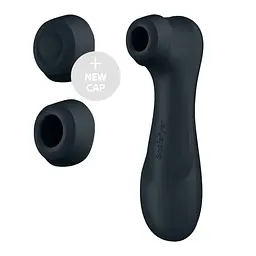 Вакуумний стимулятор клітора з вібрацією Satisfyer Pro 2 Generation 3 Connect App чорний - мініатюра 3