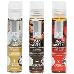 Набір оральних змазок System JO Tri-Me Triple Pack Neapolitan 3 шт