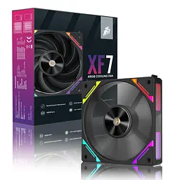 Вентилятор 1stPlayer XF7 Black (XF7-BK-1IN1) - мініатюра 4