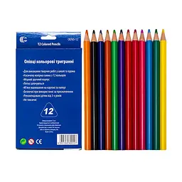 Олівці "JAMBO" COLOR-IT CR765-12 12 кольорів - мініатюра 2