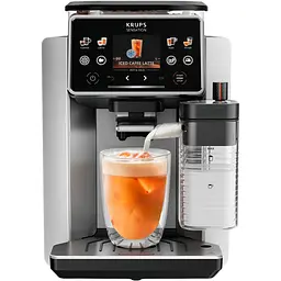 Кофемашина Krups Sensation Elite Hot & Cold 1.7л серая (EA918GE0)