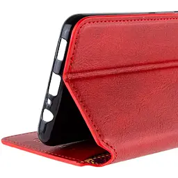 Чохол-книжка GETMAN Cubic Cover Case для Oppo A78 4G Red [95317] - мініатюра 3