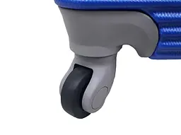 Валіза маленька S ABS-пластик Milano bag 004 56,5×39×24см 40л Синій - мініатюра 6