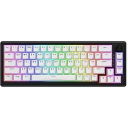 Клавіатура Hator Skyfall 65 MAG ULTRA 8K Aurum Ice RGB USB UA Black/White (HTK1860UA)