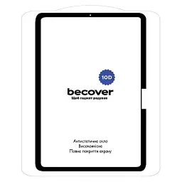 Скло захисне BeCover 10D Apple iPad Pro 11" M4 2024 Black (711677)
