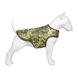 Куртка-накидка для собак Waudog Clothes, Мілітарі, XXS - мініатюра 2