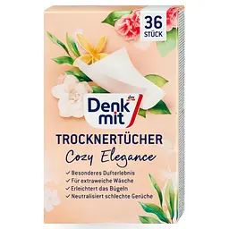 Ароматизовані серветки для сушильної машини DenkMit Cosy Elegance, 36 шт