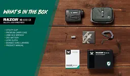Далекомір Vortex Razor HD 4000 GeoBallistics (LRF-252-EU) - мініатюра 10