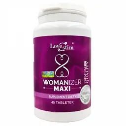 Збудливі таблетки для жінок LSTIM Womanizer MAXI (ціна за упаковку, 45 таблеток)