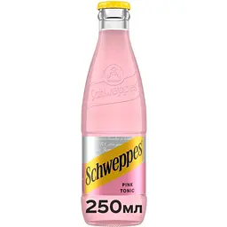 Напій Schweppes Pink Tonic безалкогольний 250 мл (953754)