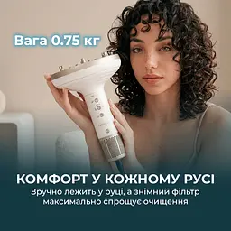Фен-дифузор CECOTEC DryWave Nebula Champagne - мініатюра 8