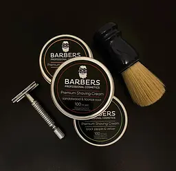 Крем для гоління Barbers Black Pepper-Vetiver з тонізуючим ефектом 100 мл - мініатюра 6