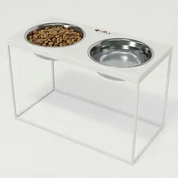 Hollky Base XXL40 — миски на підставці для дуже великих собак (2 × 2,8 л)
