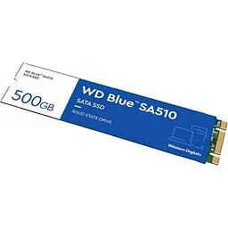 Накопичувач SSD Western Digital m.2 sata WD Blue SA510 M.2 500GB (WDS500G3B0B) - мініатюра 3