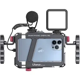 Тримач для телефона Ulanzi Vijim Metal cage for Smartphone UV-2792 Lino Black - мініатюра 8