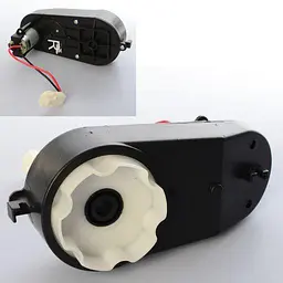 Редуктор у зборі для дитячого електромобіля JJ2164 12V оберти 12000 довжина 17 см (JJ2164-GEAR)