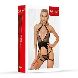 Комплект білизни SoftLine Collection 11025, L (чорний) - мініатюра 3