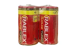Батарейка сольова Turbo Rablex LR14/C 2 шт. шринка