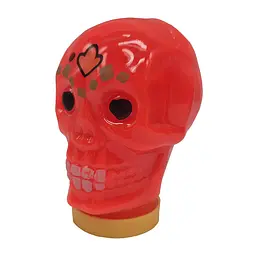 Дитячий антистрес-слайм Череп Skull Lovin 80174, 100 мл Червоний