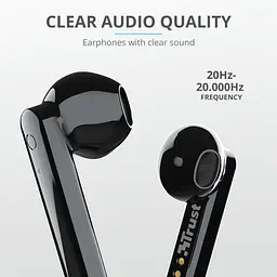Навушники Trust Primo Touch True Wireless Mic Black (23712_Trust) - мініатюра 10