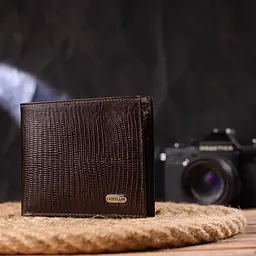 Чоловічий шкіряний гаманець Canpellini 11,5х9,8х1 см acs0025038 - мініатюра 7