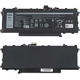 Батарея для ноутбука Dell GT6TK (Latitude 9440 2-in-1) 11.55V 60W Чорний - мініатюра 2