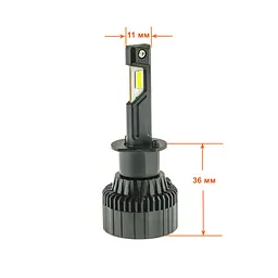 Світлодіодна лампа Decker PL-07 H1 6000K Decker (НФ-00005006) - мініатюра 4