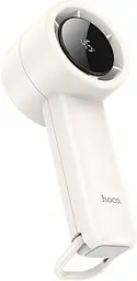 Вентилятор портативний Hoco HX63 Fashion high-speed handheld fan white - мініатюра 3