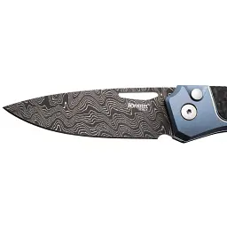 Ніж Lionsteel Twain Damascus Titanium Carbon Fiber Blue - мініатюра 3