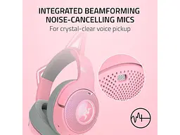 Навушники з мікрофоном Razer Kraken Kitty V2 BT Quartz (RZ04-04860100-R3M1) - мініатюра 7