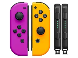 Геймпад Nintendo Joy-Con Purple Orange Pair (45496431310) - мініатюра 2