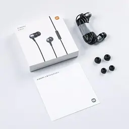 Навушники з мікрофоном Xiaomi Capsule Earphones Black (оригінал) - мініатюра 2