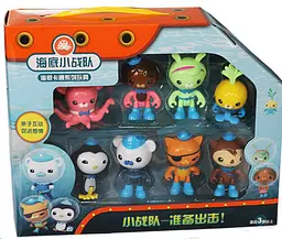 Іграшки Октонавти в подарунковій коробці (OCTONAUTS), 8 шт