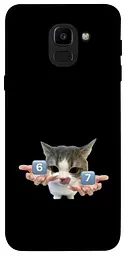 Чохол Demsky Six Seven cat для Samsung J600F Galaxy J6 (2018)