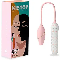 Вібратор із вакуумним стимулятором KisToy Cathy Plus - мініатюра 2