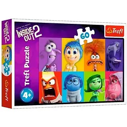 Пазли "Inside Out 2 Знай свої емоції" 60 елементів 17397 Trefl, в коробці (5900511173970)
