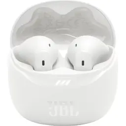 Навушники бездротові JBL Tune Flex 2, White, Bluetooth, мікрофон, акумулятор 55 mAh, чохол з функцією зарядки, технологія "JBL Pure Bass Sound" (JBLTFLEX2WHT) - мініатюра 2