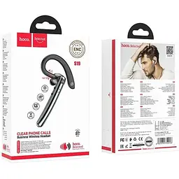 Блютуз-гарнітура Hoco S19 з шумом придушенням Heartful ENC noise cancelling BT5.0 - мініатюра 7