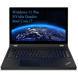 Ноутбук Lenovo ThinkPad P15 G1, IPS, I7-10750H, 40GB DDR4, 2 x 2TB m2 PCIe, RTX 1000 4GB