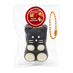 Іграшка-антистрес сквіш Сірий котик 353/262-5 розмір 4,5 см