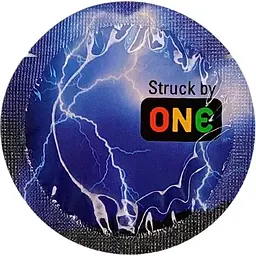 Презервативи One Struck by Color Sensations фіолетові 3 шт. (ROZ6400230329) - мініатюра 2
