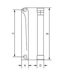 Радіатор секційний Intelli 500/96 Bimetal / Ціна за 1 секцію RAD044, Білий - мініатюра 4