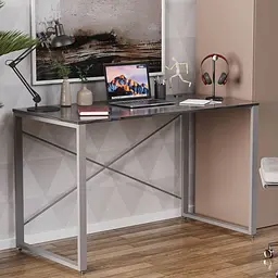 Письмовий стіл Ferrum-decor Серії Конект 75x120x60 сірий ДСП Сосна Кембра 16мм (FRD-104218)