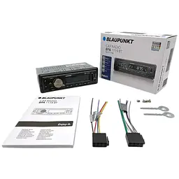 Автомагнітола Blaupunkt BPA 1119 BT USB/SD з Bluetooth з синім підсвічуванням кнопок - мініатюра 4