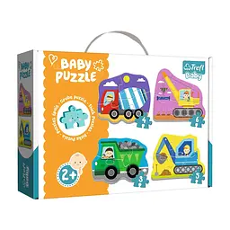 Пазл Trefl Baby Classic Транспортні засоби на будівельному майданчику (5900511360721)