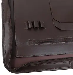 Шкіряна ділова папка Portfolio Port1022 Коричнева - мініатюра 6