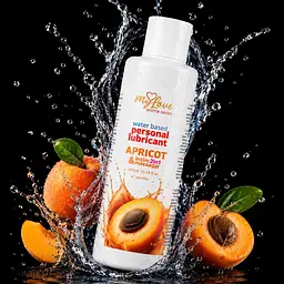 Лубрикант MyLove Aroma Series IntimMassage 2in1 Apricot, 300 мл - мініатюра 2