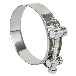 Хомут силовий нержавіючий 24мм Ø92-97мм (КРАТНО 5шт) SIGMA (2508261)