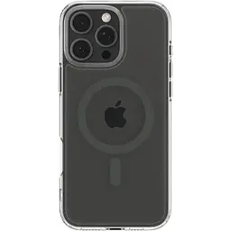 Прозорий чохол Spigen Ultra Hybrid MagSafe Graphite для iPhone 16 Pro (ACS08130) - мініатюра 4