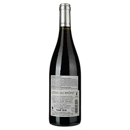 Вино Domaine Clavel Régulus Cotes du Rhone Rouge Valle du Rhône, червоне, сухе, 14%, 0,75 л - мініатюра 2